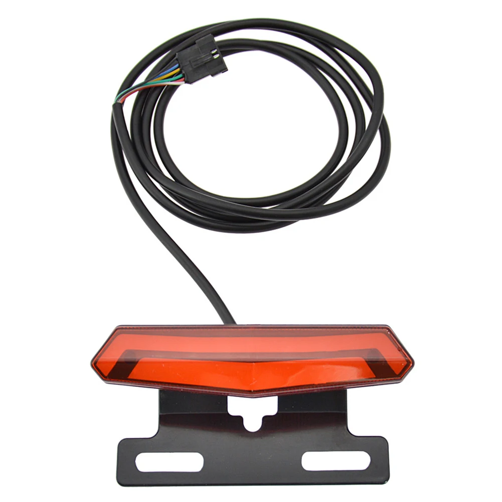 Juego de luces delanteras y traseras para bicicleta eléctrica, Cable adaptador de interruptor profesional, 24-48V, fácil instalación, accesorios para bicicleta eléctrica