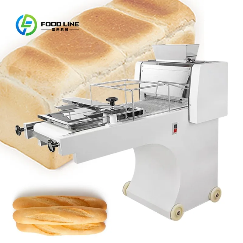 Customized Commercial Automatic Toast Bread Dough Moulder Machine Electric Bread Shaping Forming Equipment for Bakery