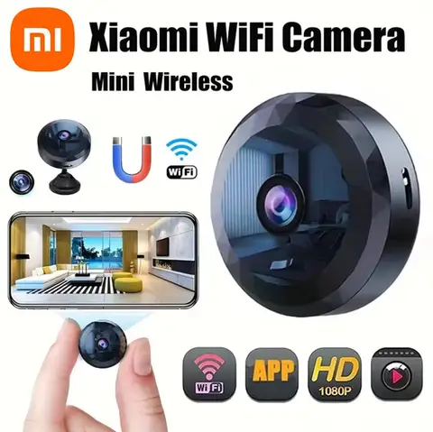 Xiaomi A11 무선 카메라 미니 Wifi 모니터링 1080p HD 비디오 보안 카메라 충전식 배터리 모션 감지 카메라 New