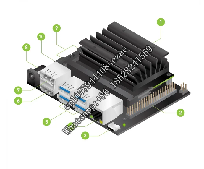 

Kit de HCK-N101D(Nvidia Jeston Nano)