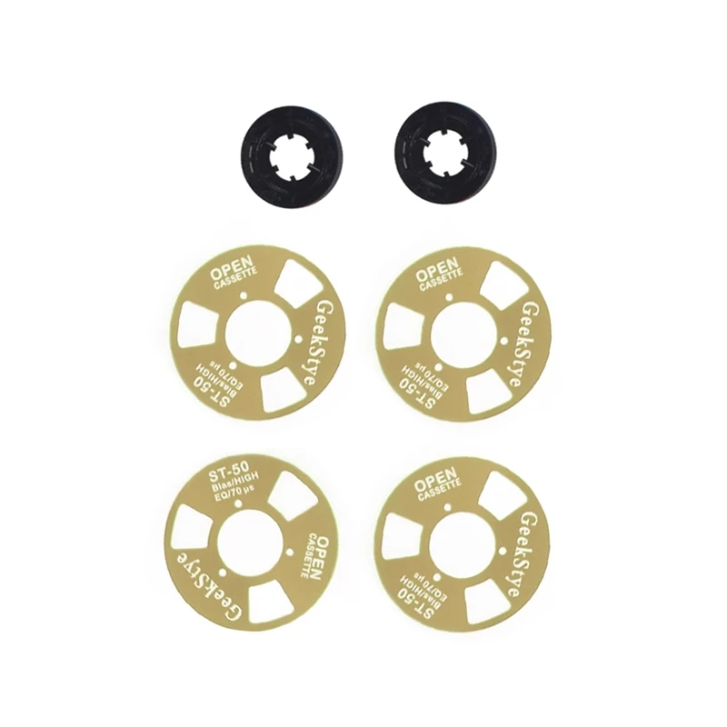 Pusta kaseta audio do nagrywania muzyki DIY Aluminiowa kaseta na szpulę Pusta kaseta