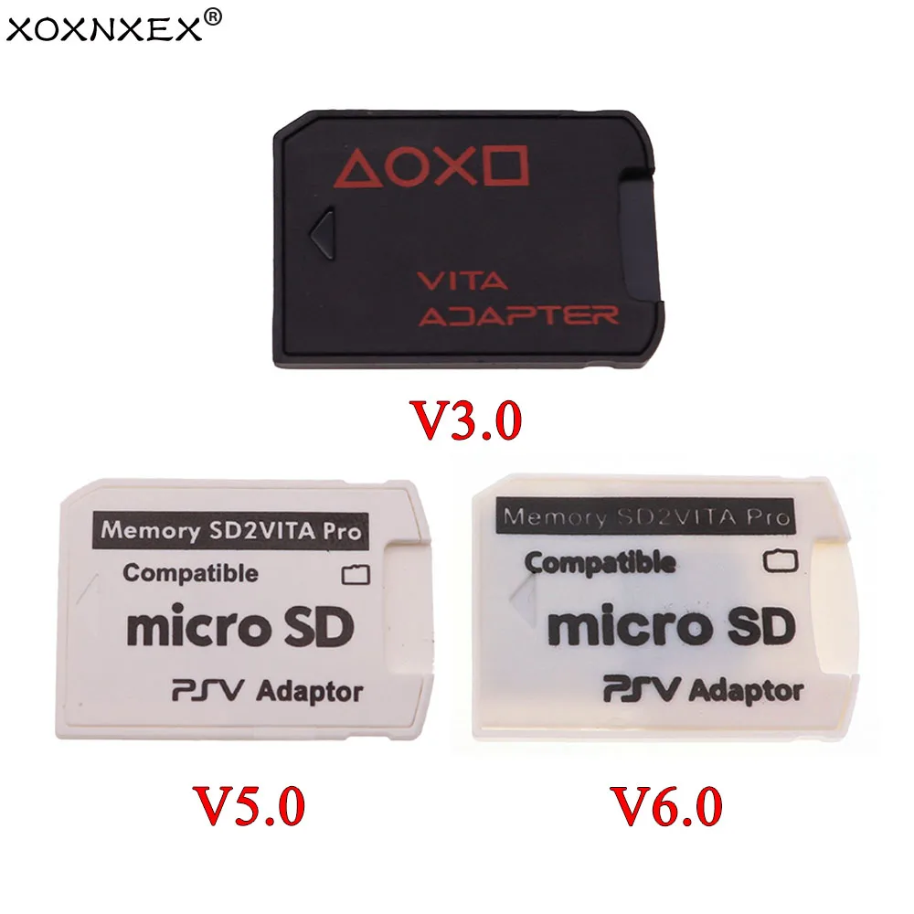 1PCS Version SD2VITA For PS Vita 1000 Memory TF Card for PSVita PSV 1000/2000 Game Card Adapter V3.0 V5.0 V6 SD Micro