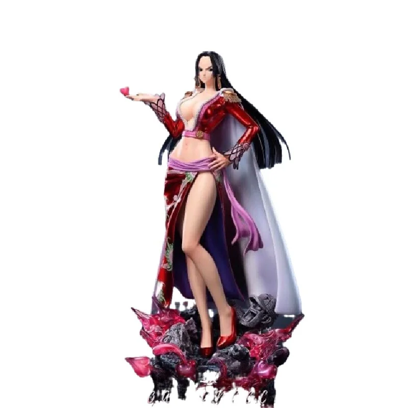 Anime Statue Of The One Piece Lx Hancock Empress Love Handmade Model Decoration Animation Peripheral Tide Play Gift