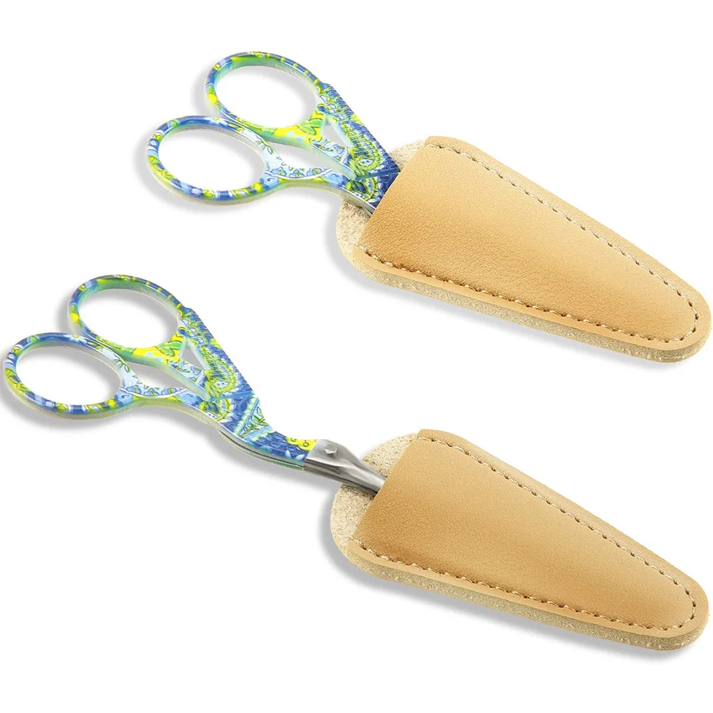 

6Pcs Scissors Protectors Small Design Safe Storage Durable Material Perfect Gift Idea Scissors Cases Delicate Shear Covers