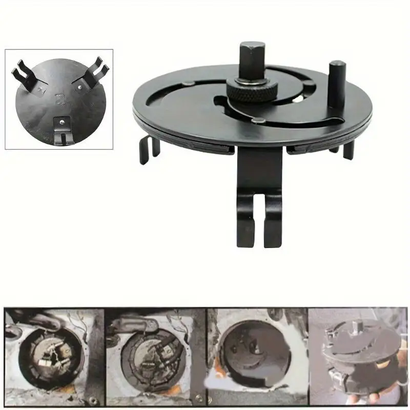 

1Pc Universal Three Jaw Fuel Tank Cap Wrench 100-170mm Adjustable Multifunctional Fuel Pump Removal Tool