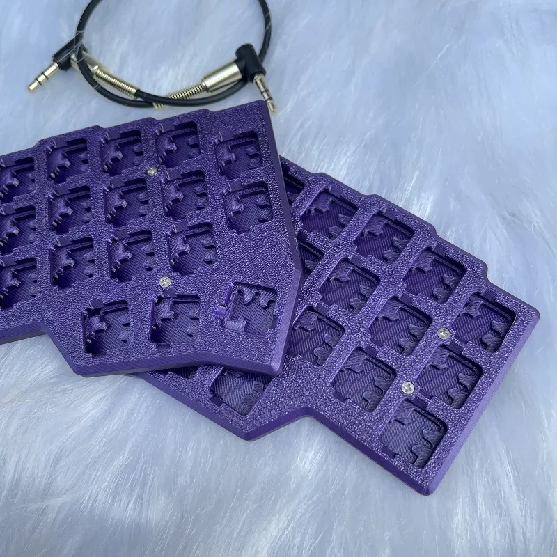 CORNE V4.1 Low Axis Split Keyboard Wired 3x5 Single-mode Custom Hot-Swap RGB QMK VIAL Low Profile Mechanical Keyboard Ergonomic