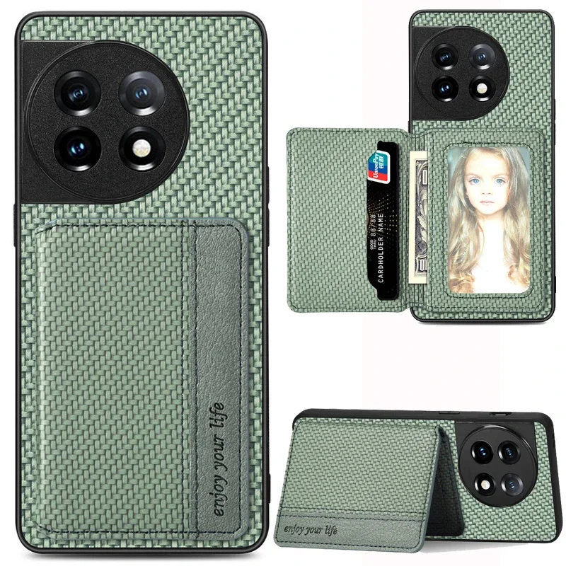 Case for Oneplus 13R ACE 5 Pro Wallet Card Holder Leather Phone Cover for Oneplus 12 12R 11 10T Magnetic Stand Bag Cases