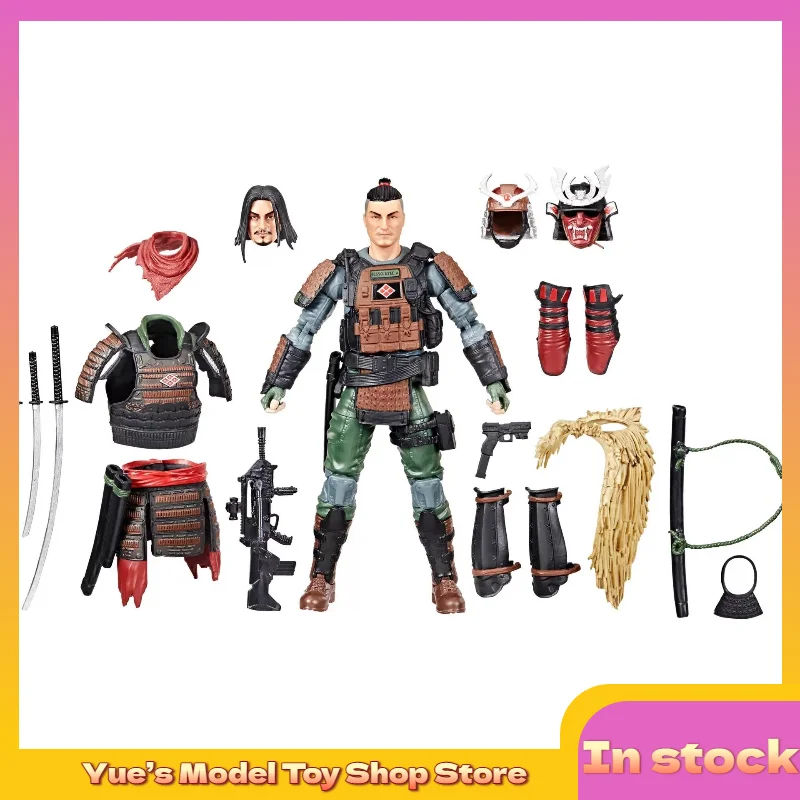 

【В наличии】Hasbro GIJOE Special Forces No. 174 Bushido Ninja Muto Gale Ninja, 6-дюймовая фигурка, аниме-модель, коллекционная игрушка, подарок