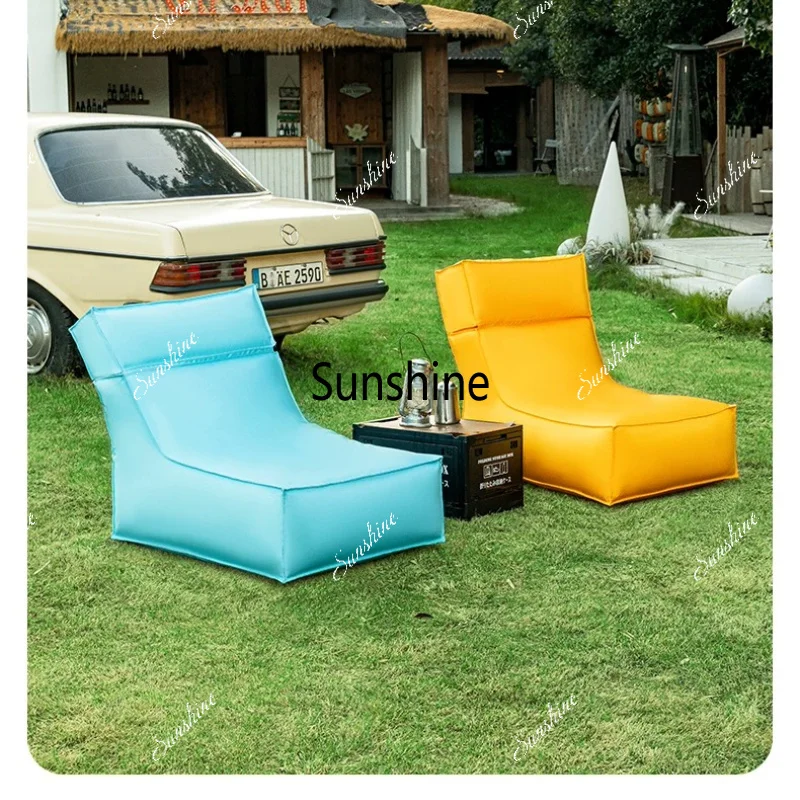 Lazy sofa bean bag sleepable or reclining leisure chair, outdoor courtyard sofa chair