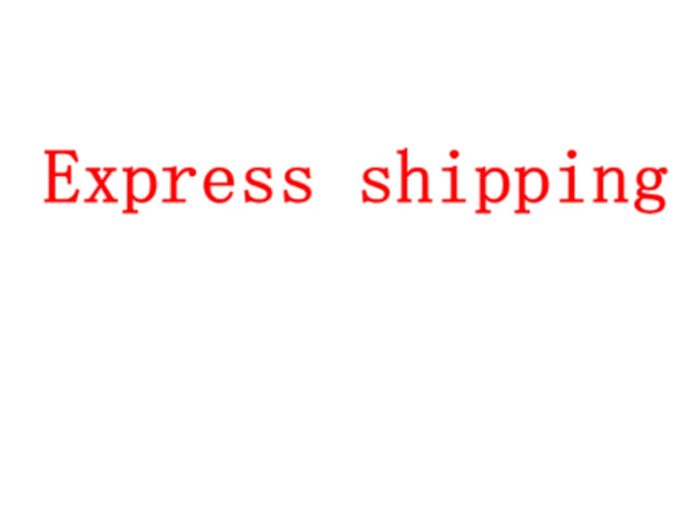 

Express shipping charge