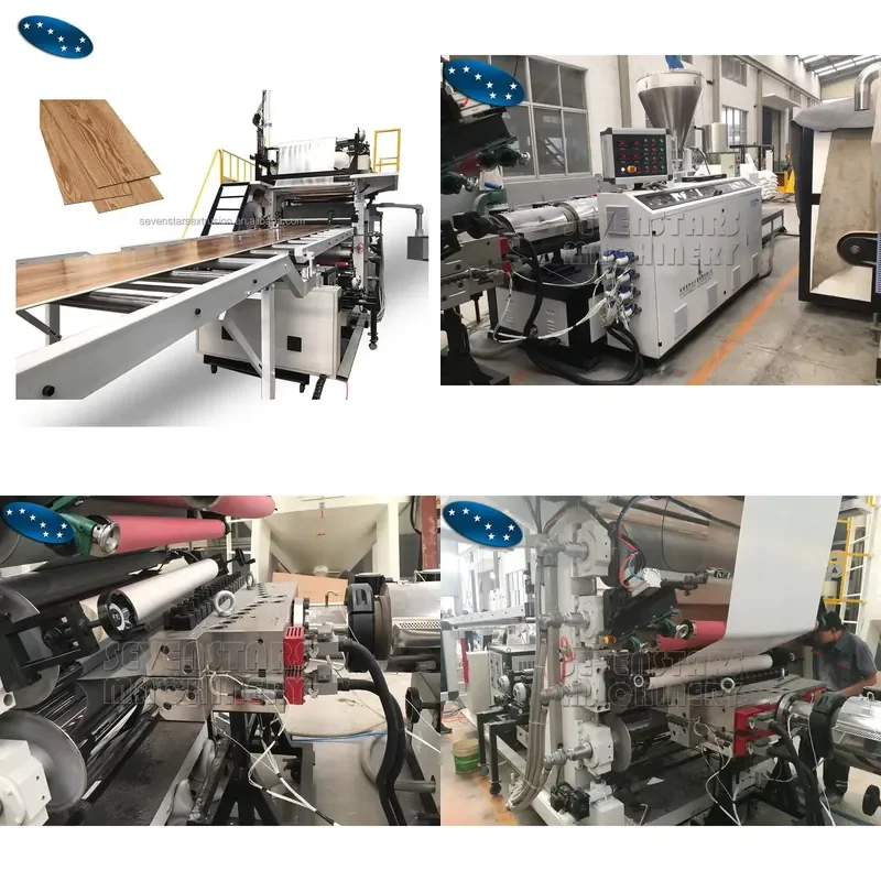 2026 CE Floor Production Line Spc Floor Making Machine Plastic Board Making Machinery Spc Vinyl Flooring Machine