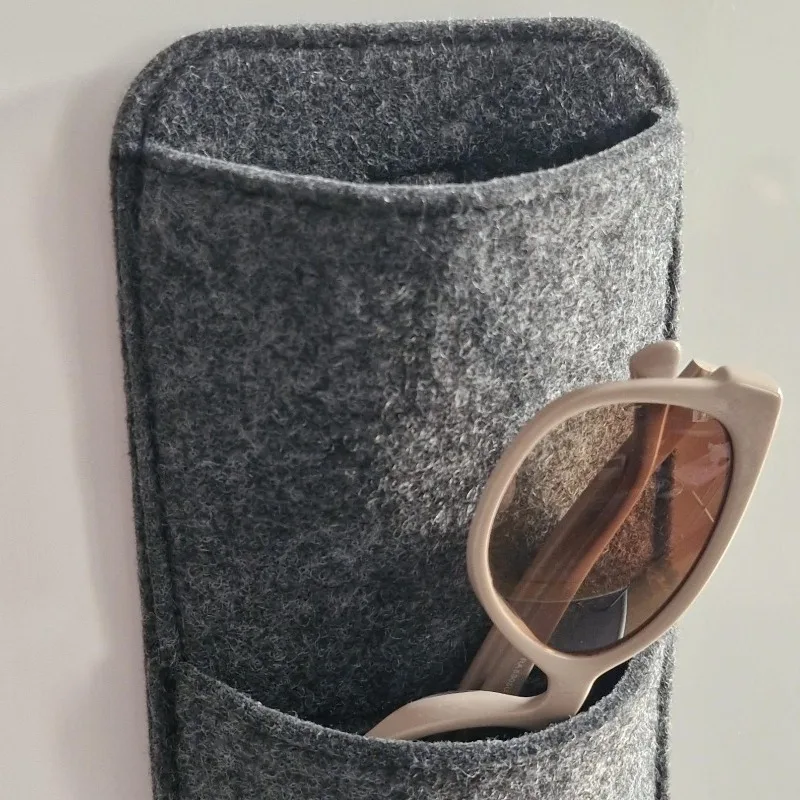 RV Felt Wall-Mounted Storage Bags No-Drill Adhesive Bedside Storage Bags For Storing Mobile Phones Glasses Small Items Campervan