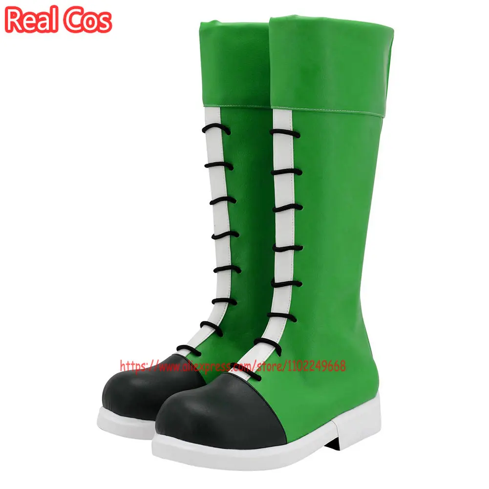 أحذية RealCos Anime Gon Freecs التأثيرية أحذية أزياء حفلات الهالوين مصنوعة حسب الطلب
