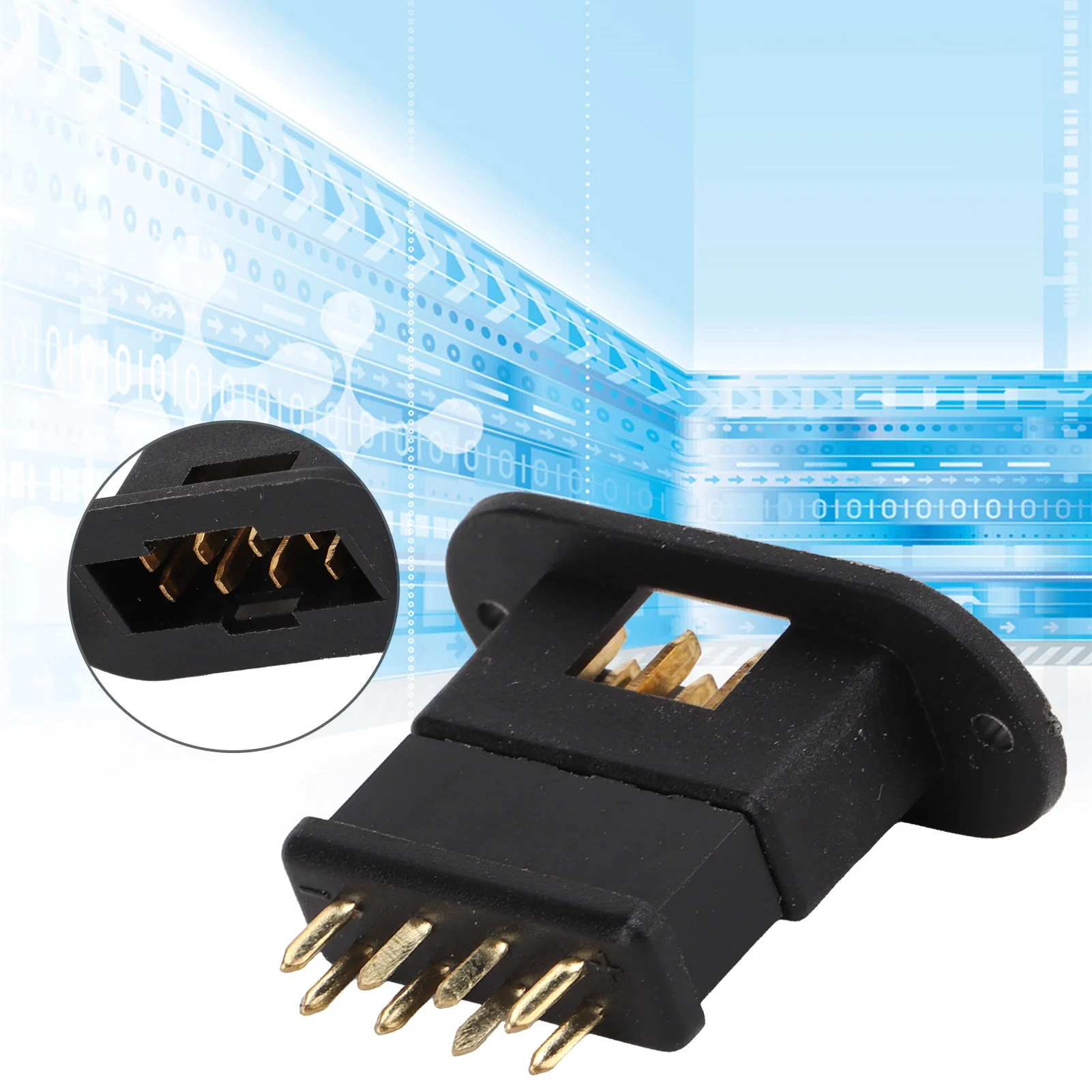 

Male Female Power Plug RC Male Female Banana Plug Copper Plug High Accuracy Octagonal for RC Accessories for RC Model Charging