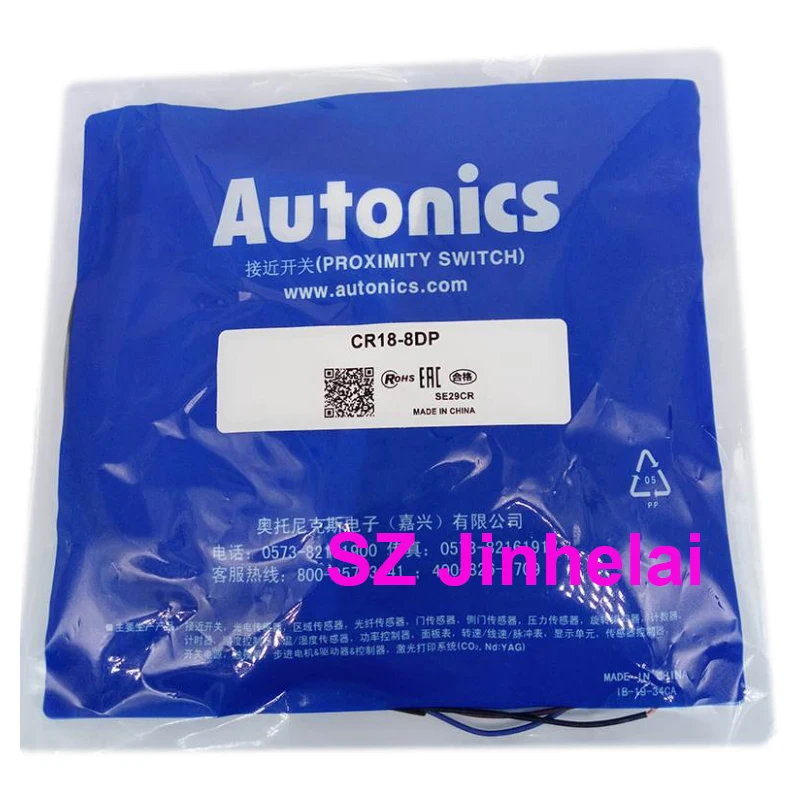 Autonics CR18-8DN 8DP 8DN2 Authentic Original Wear Resisting Durable 12-24VDC Capacitive Proximity Sensor Switch NPN PNP