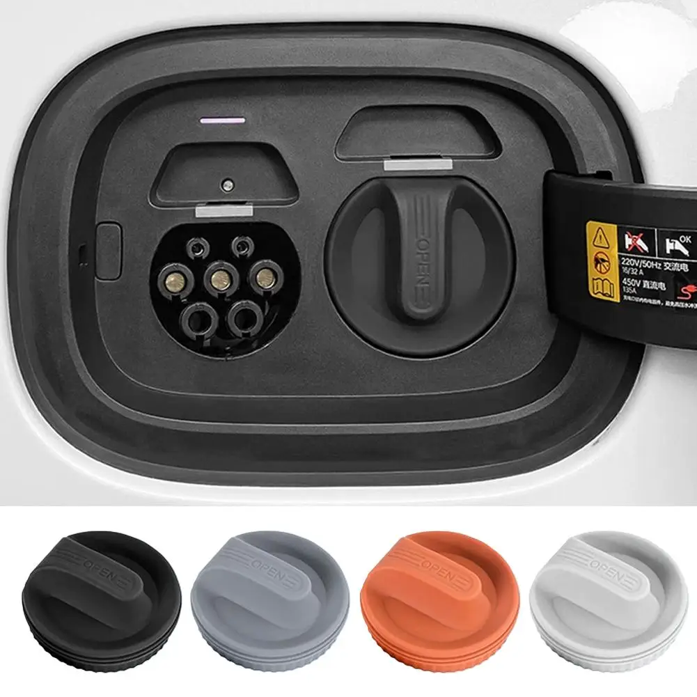 

Universal Car Charging Port Waterproof Cover For Trumpchi GAC S7 2025 2026 Port Caps With Seal Electric Vehicle Accessories E9C2