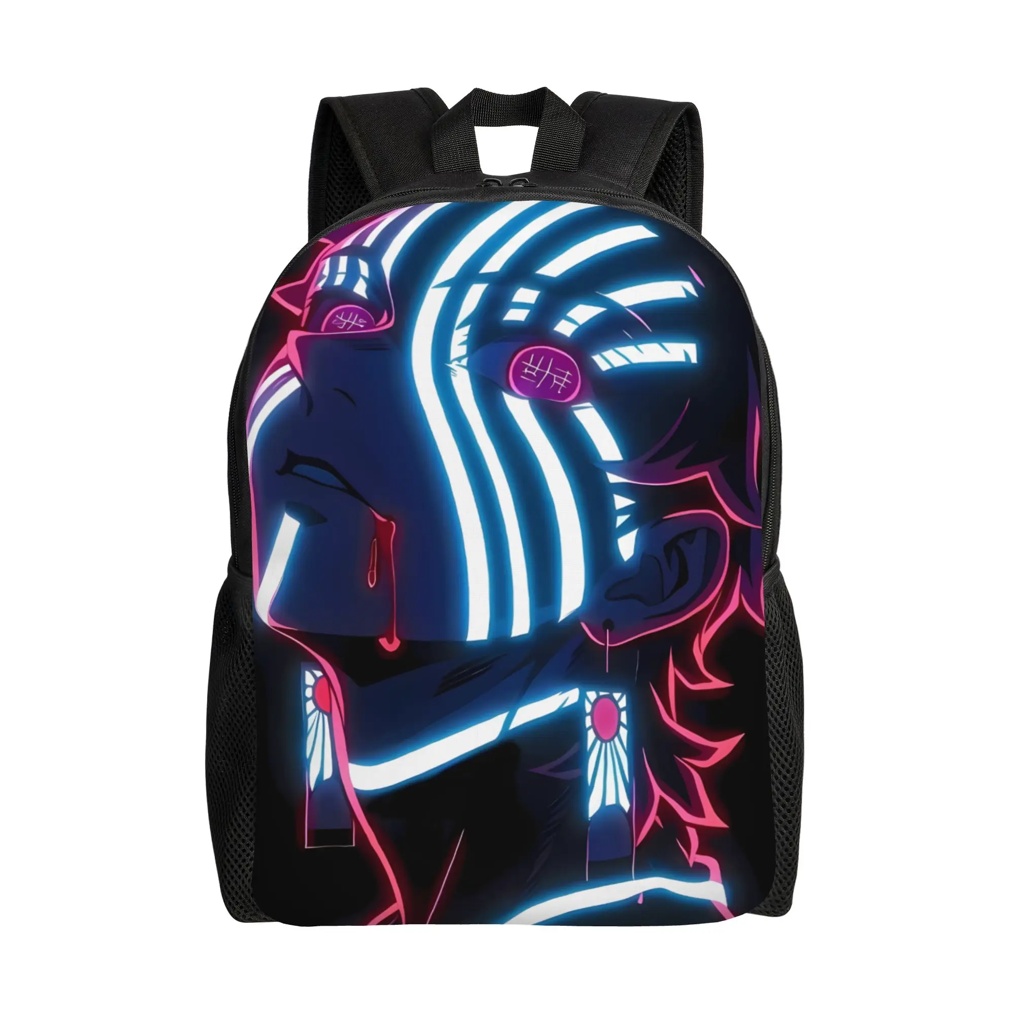 1Piece Demon Slayer Bookbag Akaza Backpack New Semester Begins