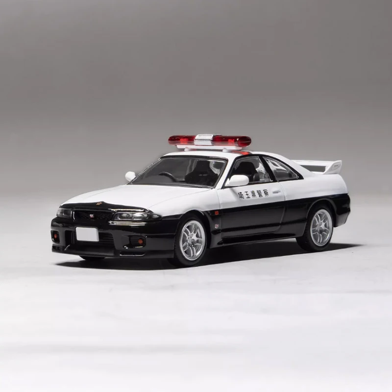 Diecast Original 1:64 Scale GT-R R33 Alloy Model Simulation Classic Decoration Hobbies Souvenirs Gifts Collection Static Display