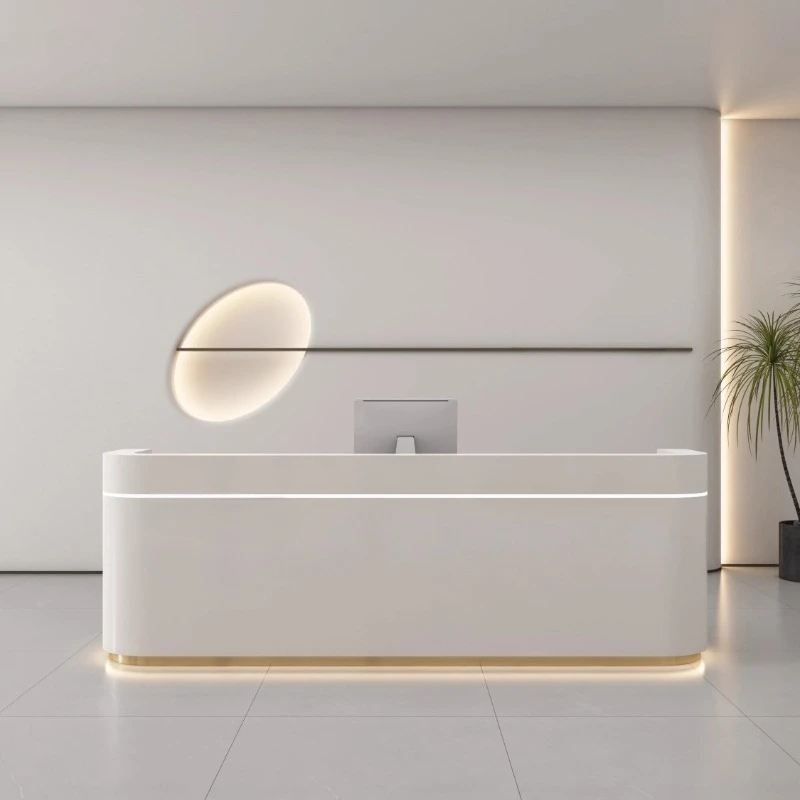 

Эстетичные белые промышленные стойки ресепшн для салонов красоты: лучшие органайзеры и модная мебель для магазинов