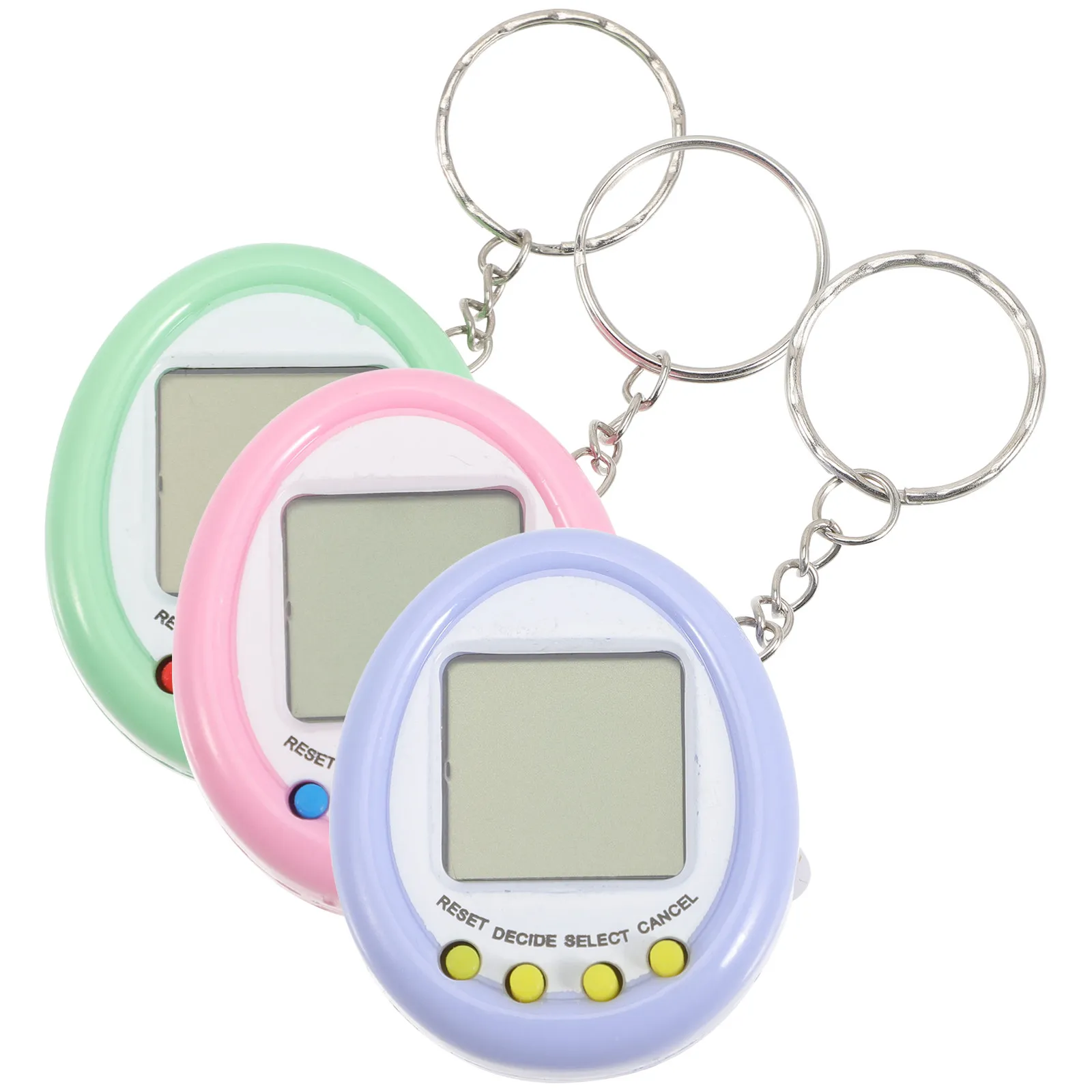 

3Pcs Electronic Style Handheld Interactive Game Device for Children Teens Retro