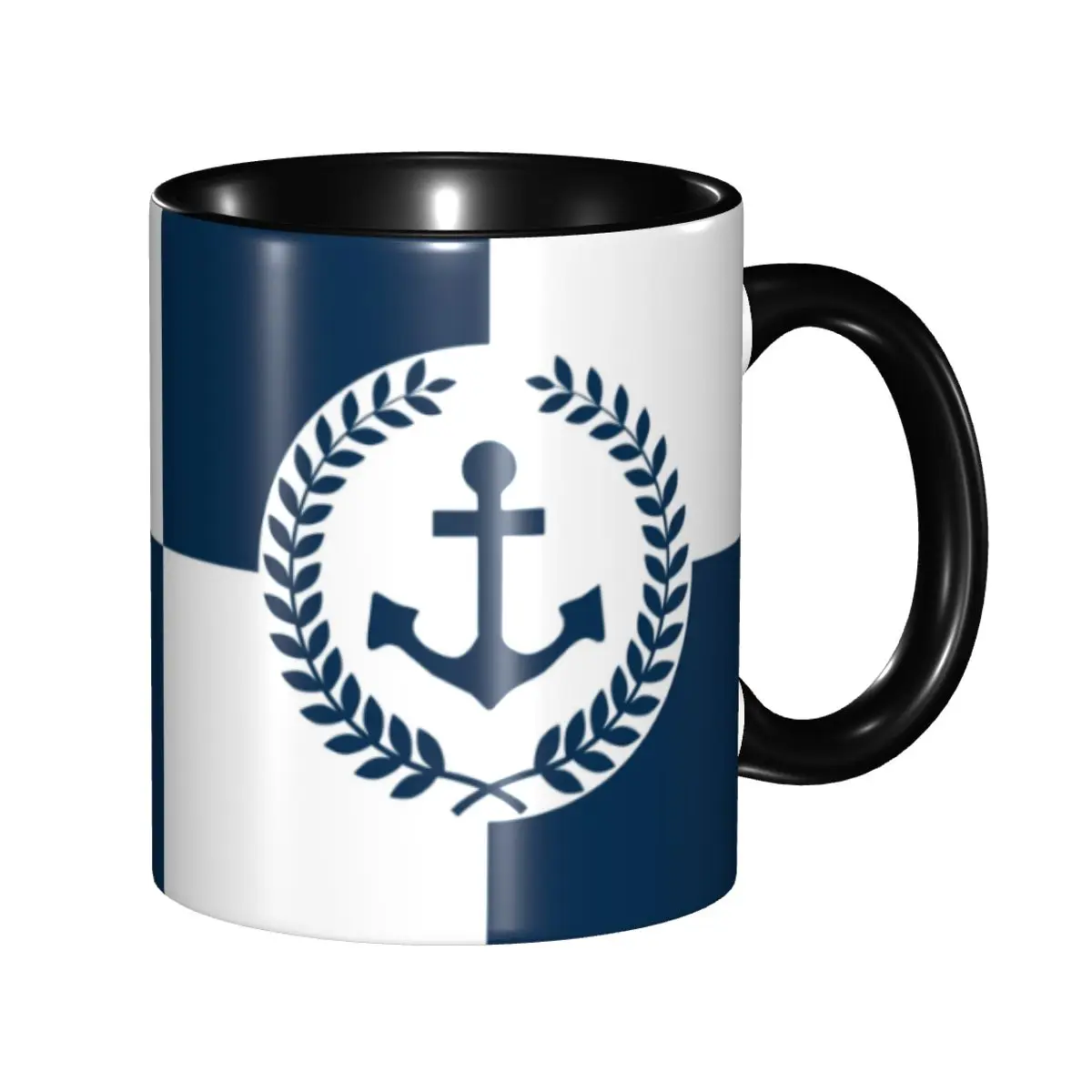 

Personalized Nautical Anchor Themed Design Mug DIY Sailing Sailor Ceramic Tea Milk Coffee Cup