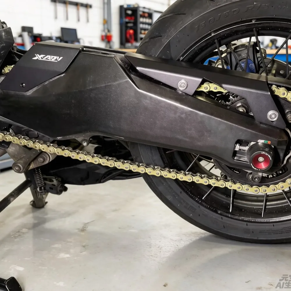 

Motorcycle Chain Decorative Guard Cover Protector Rear Chain Guard For Honda XADV 750 2016-2020 2021 2022 2023 X-ADV 750 XADV750