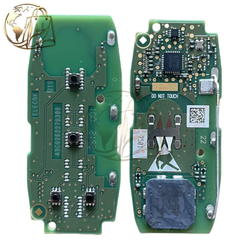 Original PCB For Nissan Serena 2024 Smart Remote Key 4 Buttons After-Sales Market Shell 315 MHz 4A Chip  FCC ID:285E3-7DA4A