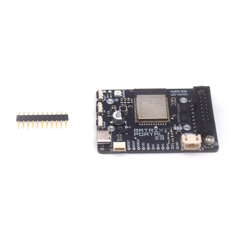 

ESP32 S3 Светодиодный матричный портал с питанием от Circuitpython Интернета расширенного подключения