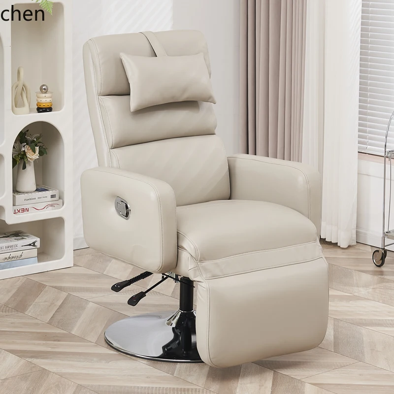 HT reclining tattoo embroidery Meijie experience chair lazy sofa chair nap single leisure recliner