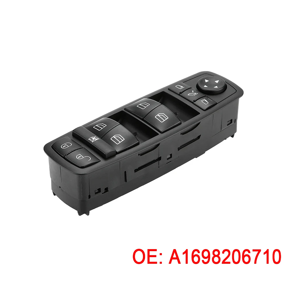 

3-контактный A1698206710 передний левый переключатель стеклоподъемника для Benz A Class W169 W245 2004 2005 2006 2007 2008 2009-2012