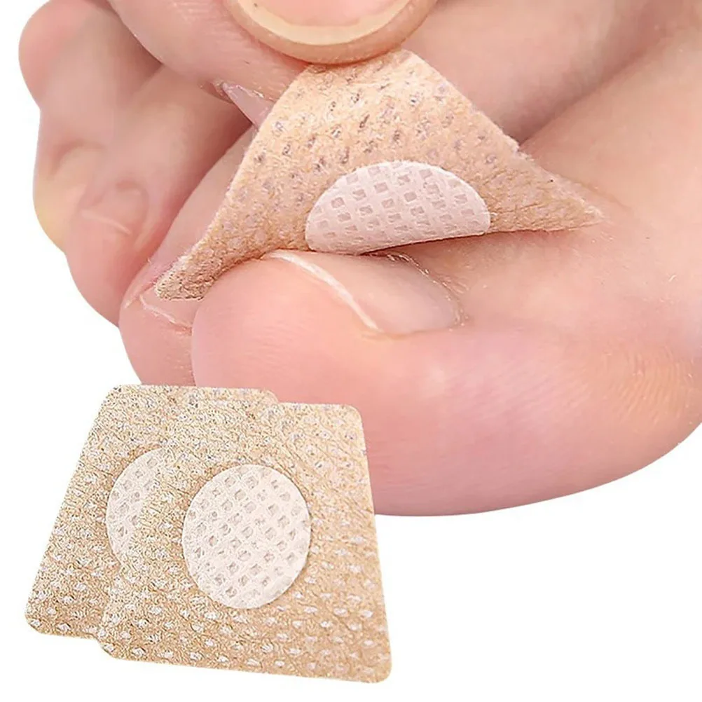 30 hojas de parches correctores de uñas encarnadas, tela no tejida, Corrector de uñas de los pies, parches para el cuidado de los pies, herramientas de cuidado de pedicura