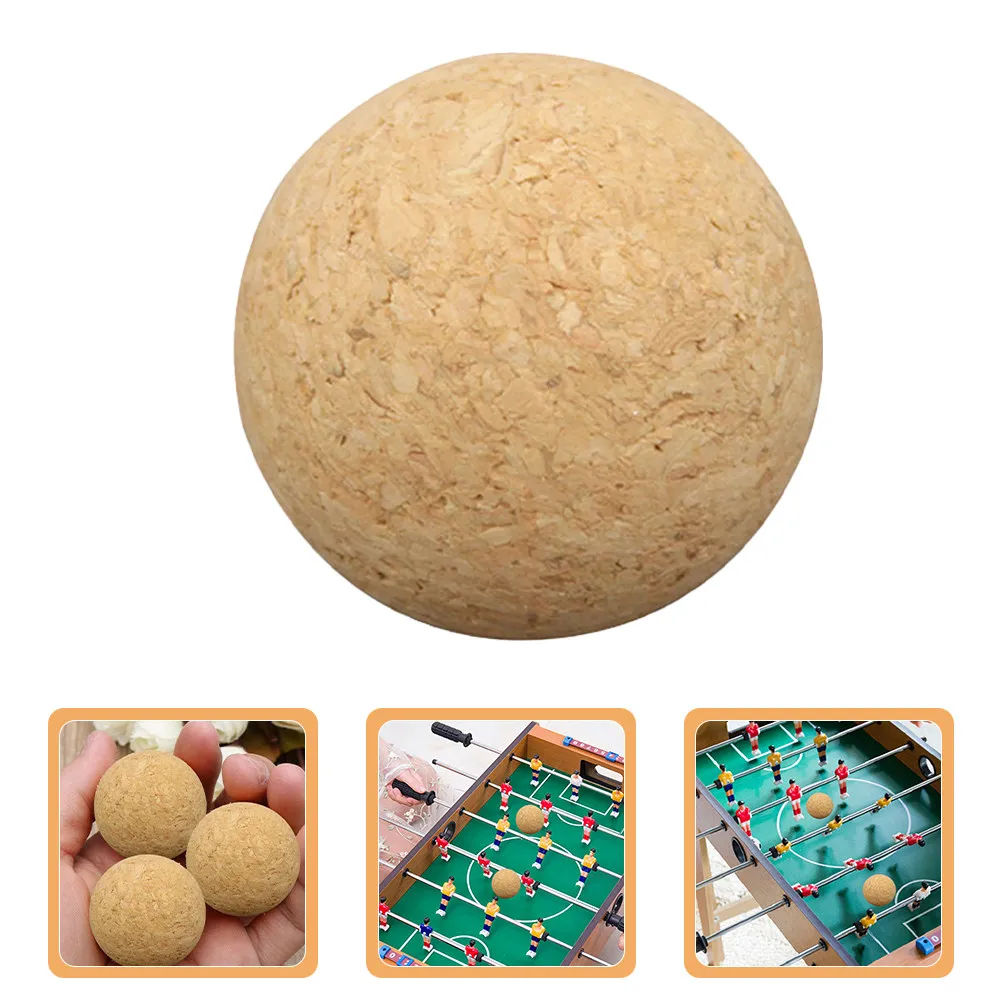 

7Pcs Table Soccer Accessories Cork Foosball Balls Soft Replacement Mini Sports Balls for Foosball Table Football Game