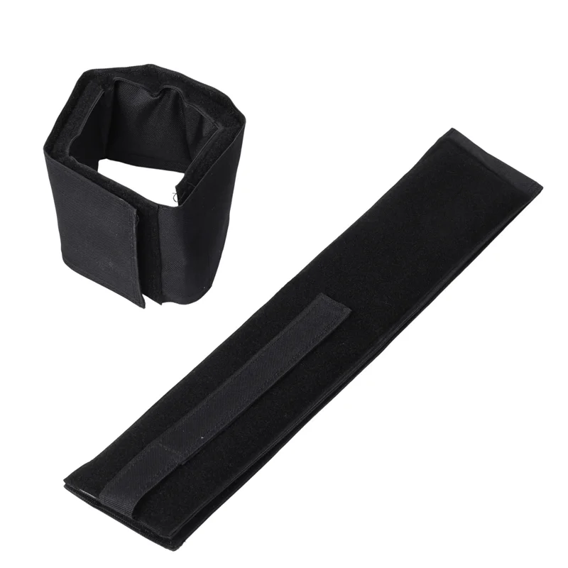 أشرطة ABHQ-Stilts، أربطة أرجل مبطنة واسعة ومريحة، تعمل مع ماركات مختلفة من الركائز، 4 أزواج