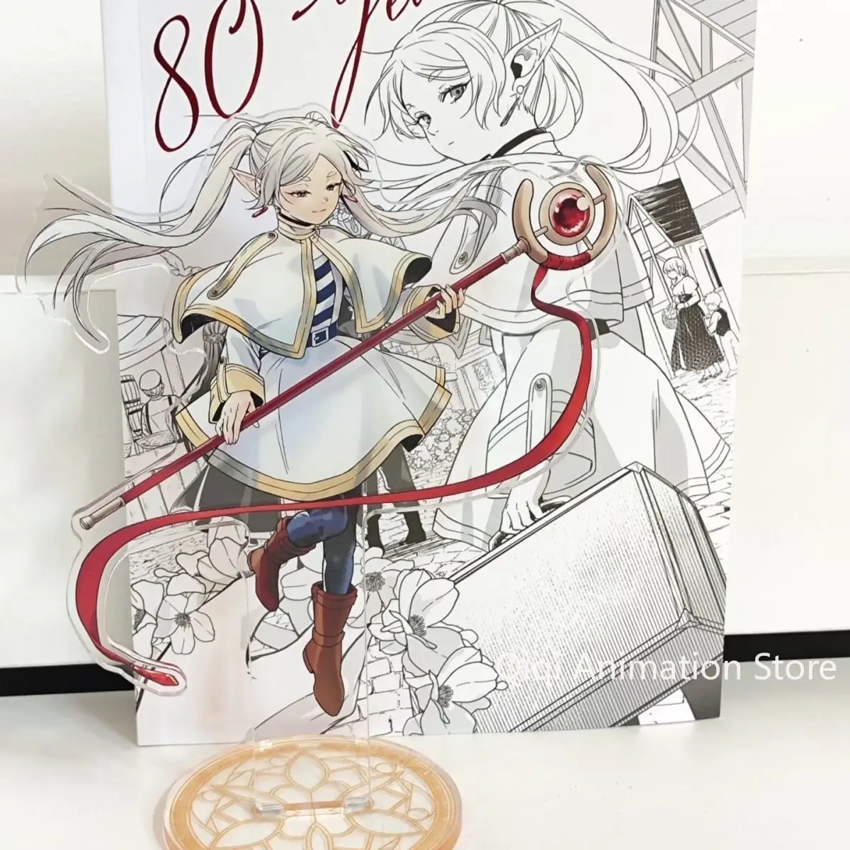 

Collection Acrylic Stand Frieren: Beyond Journey's End Cartoon Anime Frieren Desktop Ornaments Decorate Model Birthday Gifts