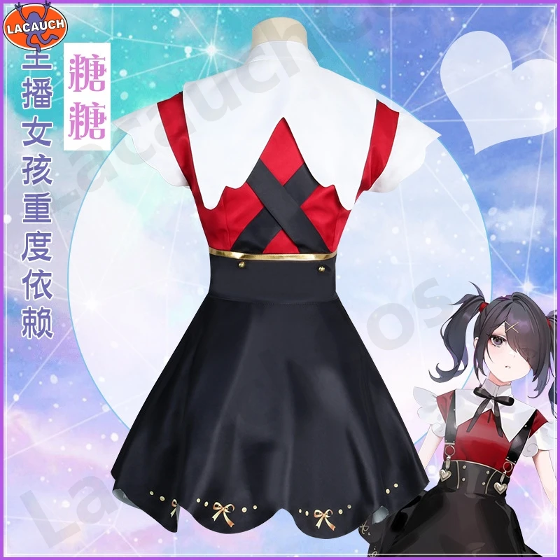 Jeu NEEDY GIRL OVERDOSE Angelkaiwaii Raincandy Cosplay Costumes perruque robe JK uniforme Lolita robe pour femmes filles