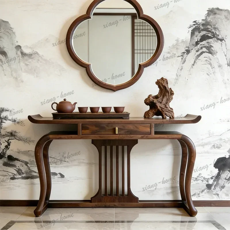 Best Sellers Vintage Storage Console Table Rattan Nordic Modern Luxury Console Table Aesthetic Mid Century Meuble Salon Living R