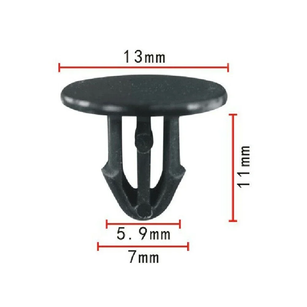 20PCS Cowl Grille Clips for Honda For Civic Del Sol For Acura Integra 91501SL4003 Auto Fastener Clip Push Retainer Bumper Clips