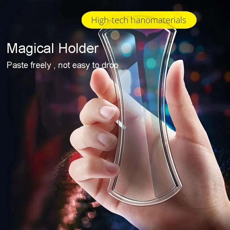 Universal Magic Nano Sticker Cellphone Bracket Car Dashboard Holder Stand No Glue Stickers For iPhone Samsung Huawei Accessories