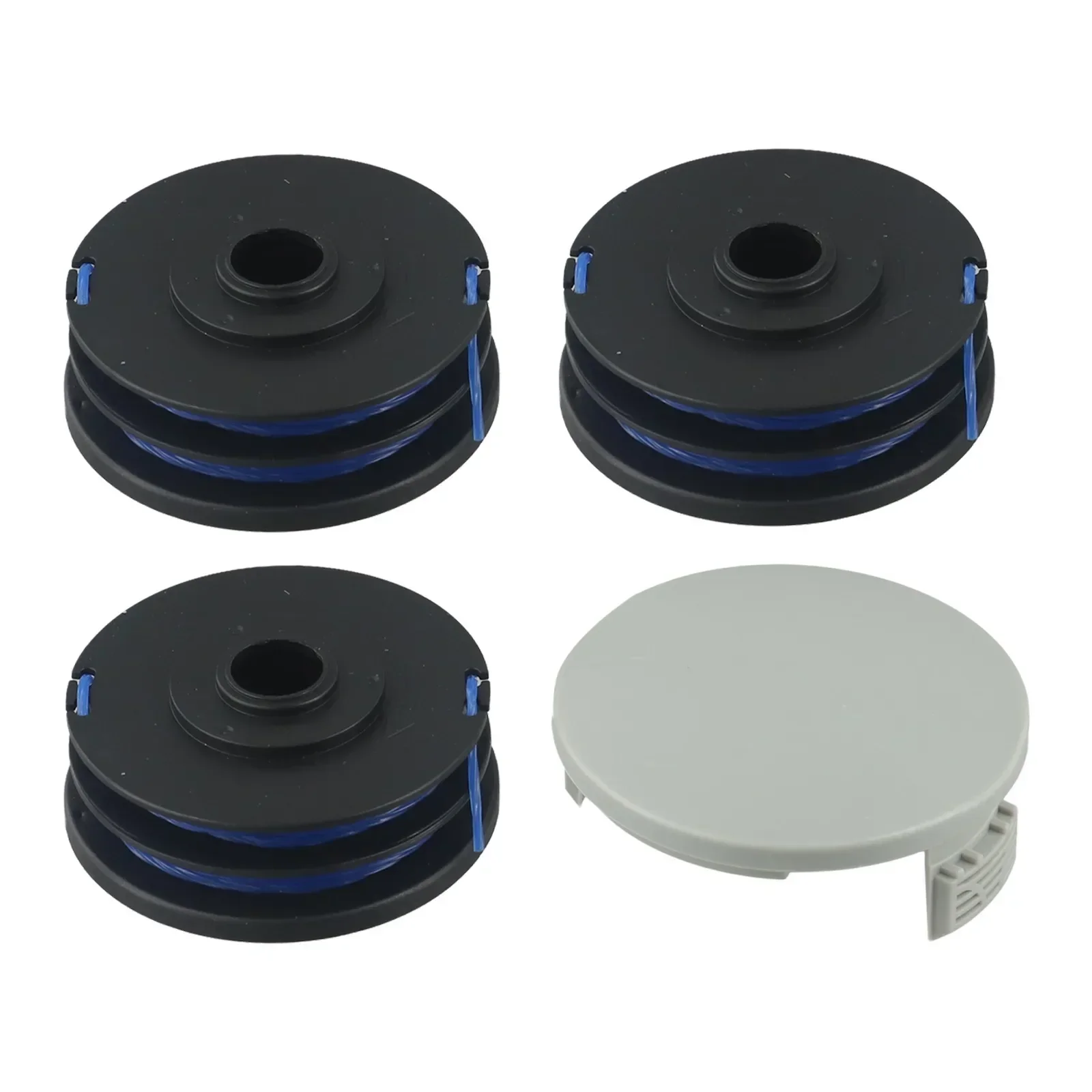 Grass Trimmer Spool Line Spool Cover Cap Kit For RLT4027 RLT4125 RLT5027 RLT6030 RLT6130 String Trimmer Replacement Spools