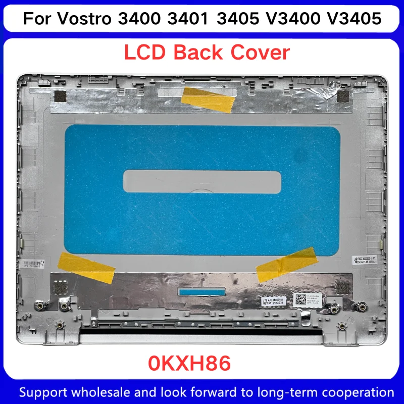 New For Kailxuling Vostro 3400 3401 3405 V3400 V3405 Lcd Back Cover Top Case Screen back cover, laptop shell 0KXH86 KXH86