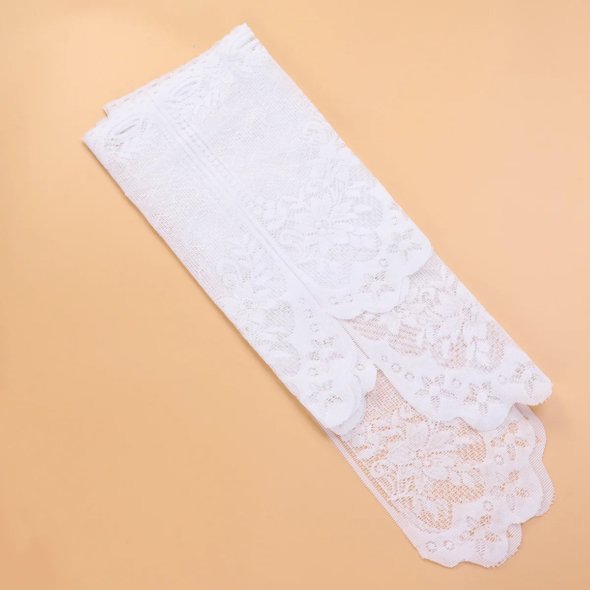 

White Sheer Coffee Tier Curtain Polyester Embroidered Floral Kitchen Window Tier Curtain Kitchen Curtains for Windows