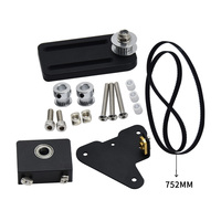 Upgrade Dual Z Axis Belt Thread Rods Holder DIY Kit 622 752mm Timming Belts for Ender 3 Ender 3s Pro CR10 CR10S 3D Printer Parts