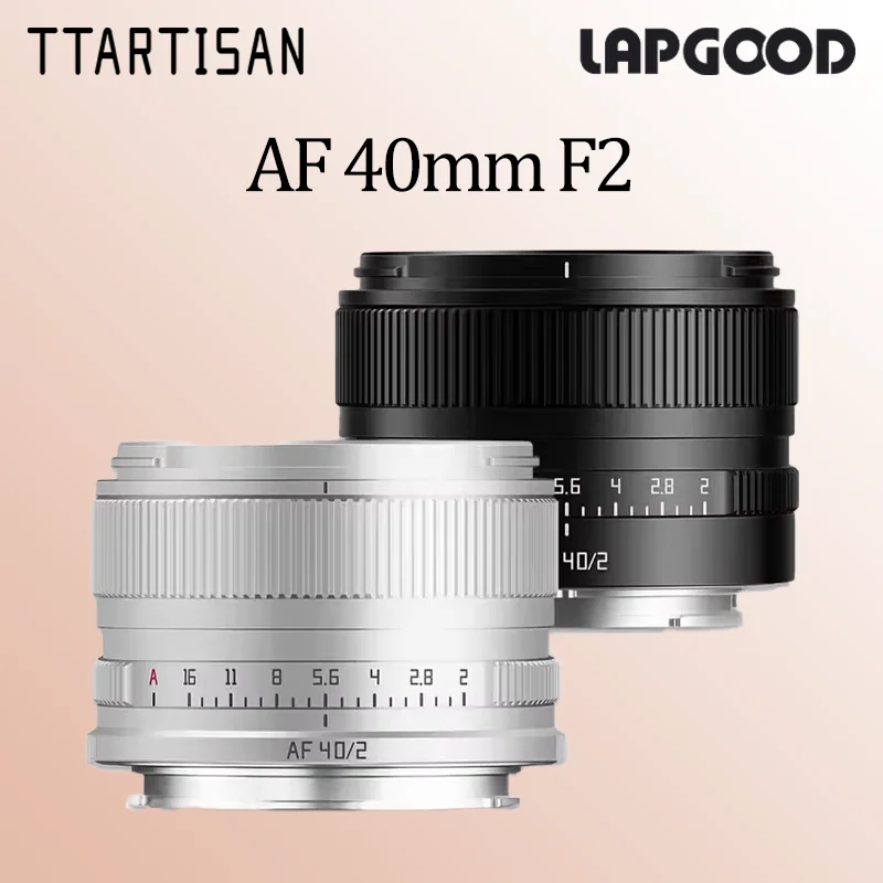 

Объектив TTArtisan AF 40mm F2 с автофокусом и большой апертурой для полнокадровых камер Sony E FE, Nikon Z L Mount (A7CII, A7R, A7M, Z6, Z6III, ZFC, Z7, Z9)