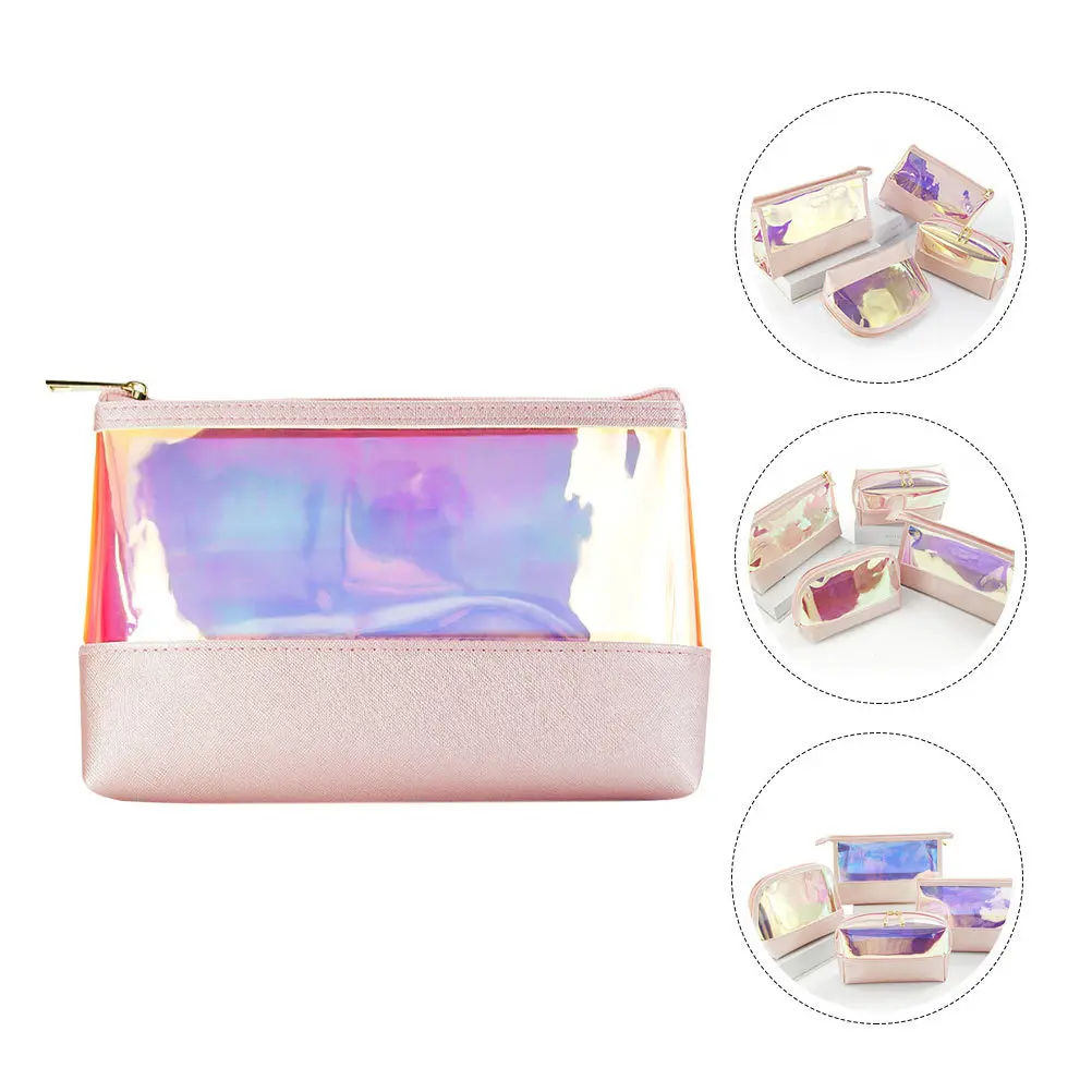 

T Shape Bag Creative Fashionable Wash Proof Makeup Storage Pouch for Travel Personal Care Multipurpose Toiletry Bag