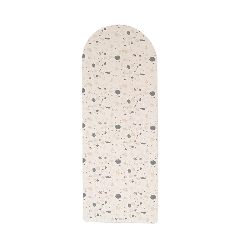 Pu arch yoga mat rubber non-slip color printing fitness yoga mat silent shock absorption non-slip dance mat household