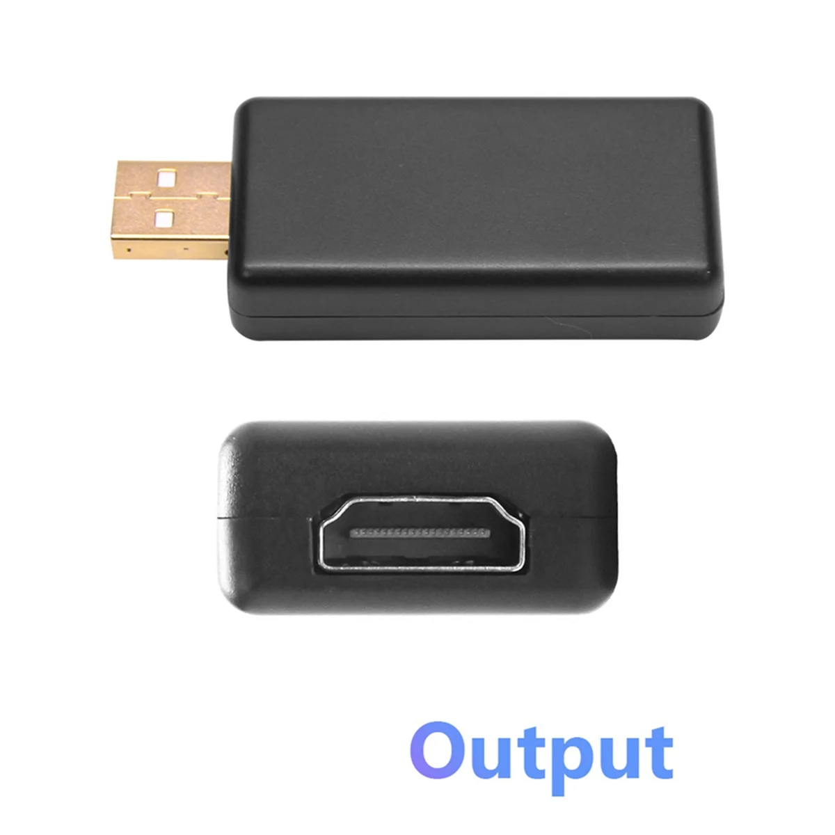ABZL USB к CVBS RCA Интерфейс адаптера видеовыхода Подключение к монитору Дисплей устройства для Android Радио Мультимедиа (A)