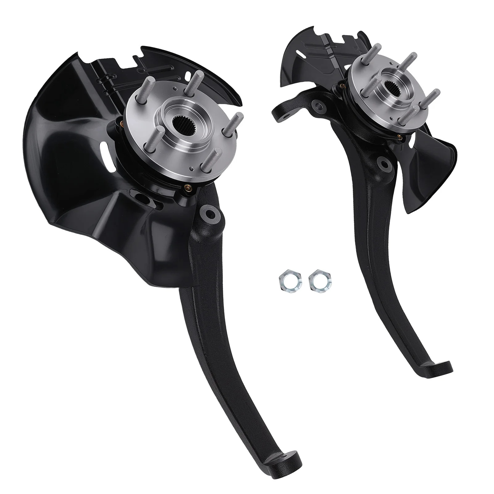 مجموعة مفصل التوجيه الأيسر الأيمن لسيارة Hyundai Sonata 2.4L 2006-2010 5 ترصيع العجلات