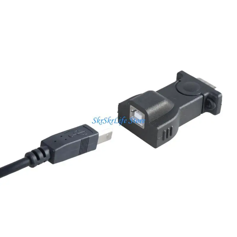 E65E USB до RS232 USB -адаптер USB для мужчин DB9 RS232 Адаптер кабельного кабеля для кассовых регистров