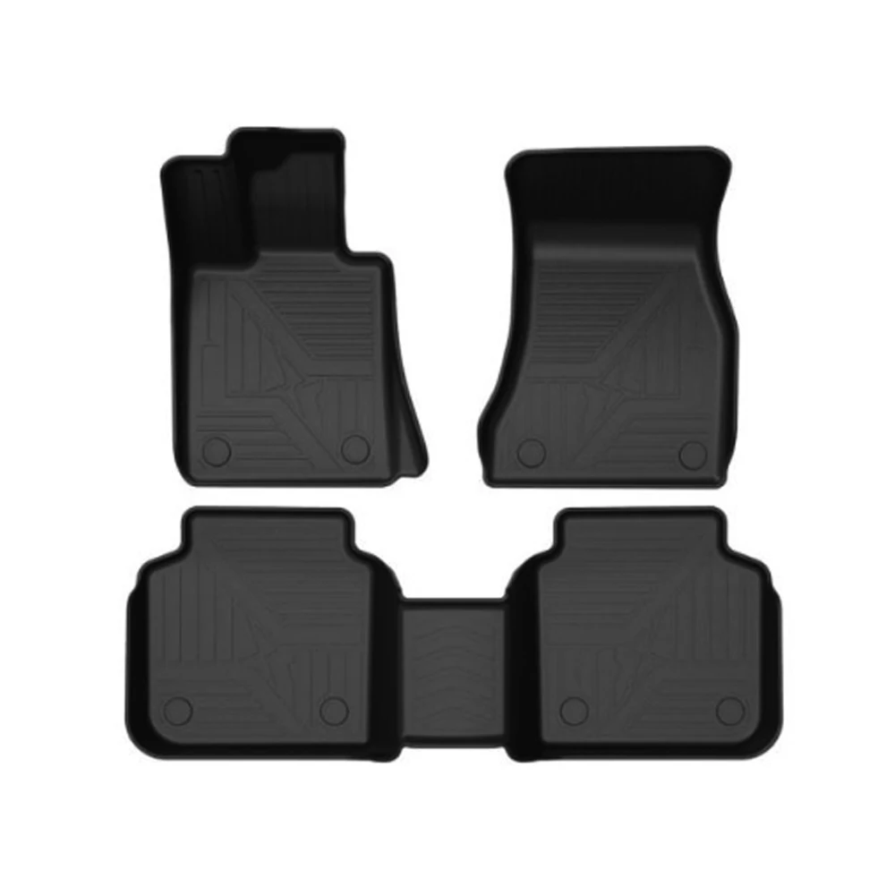 

For BMW7 2016-2021 Full Set Car Floor Mats The Left Driving 3D TPE Non Toxic Waterproof Non-slip Car Floor Carpet Pad