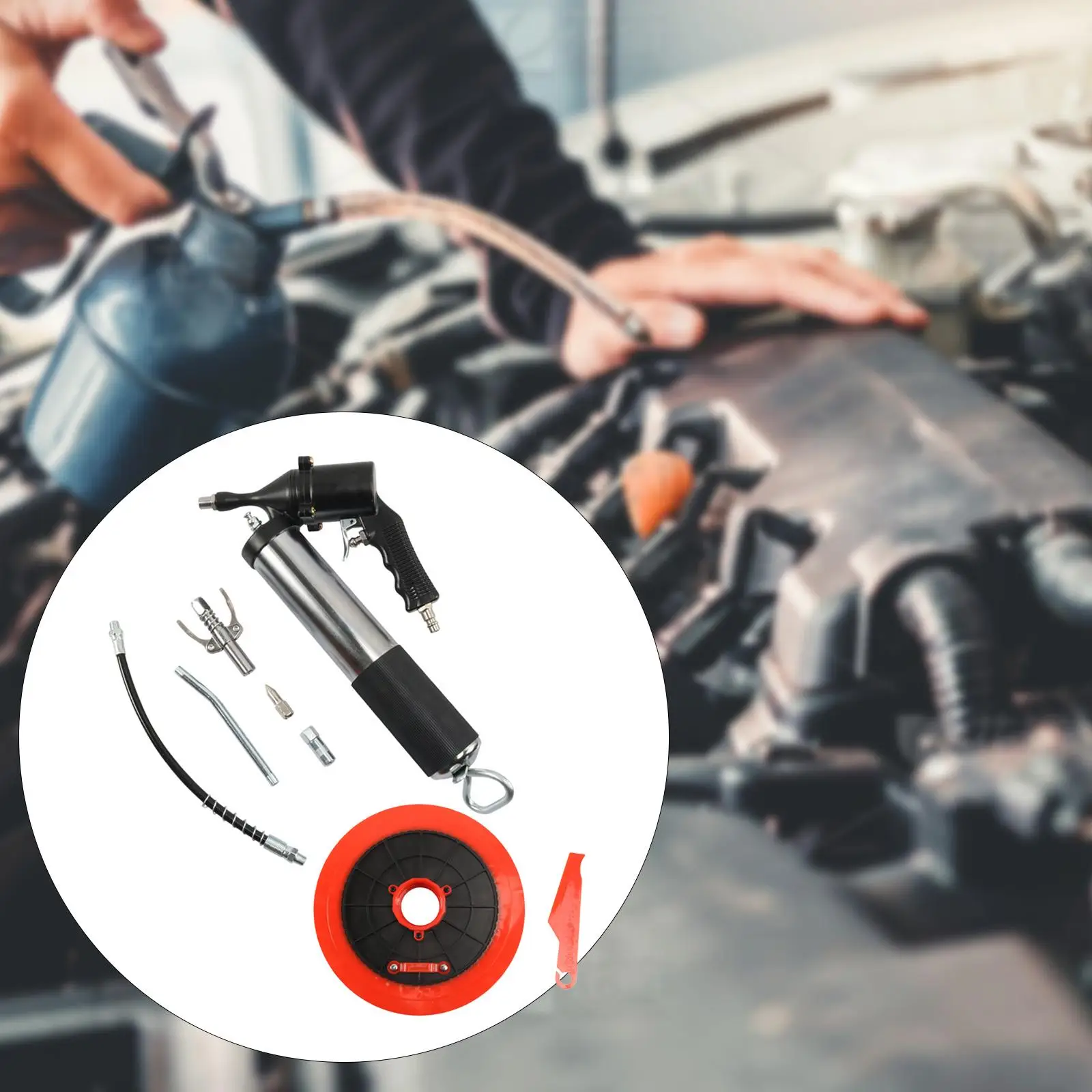 

Greases Tool High Pressure Easy to Use Car Repair Tools with Professional for Automotive Applications